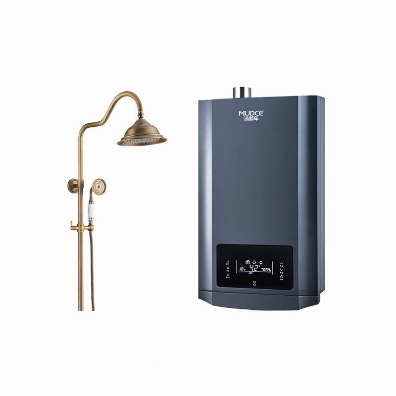 

MUDCE 16 LPM wholesale price Indoor Liquid Propane Tankless Water Heater Instant Shower Water Heater