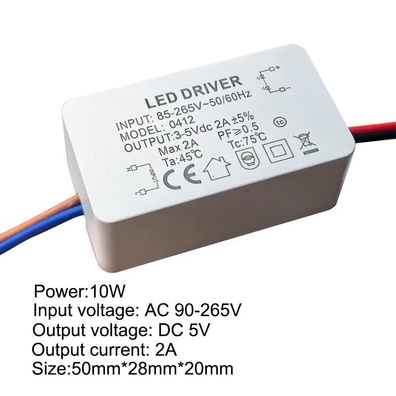 

Импульсный источник питания LED 5В 1А/2А D1102