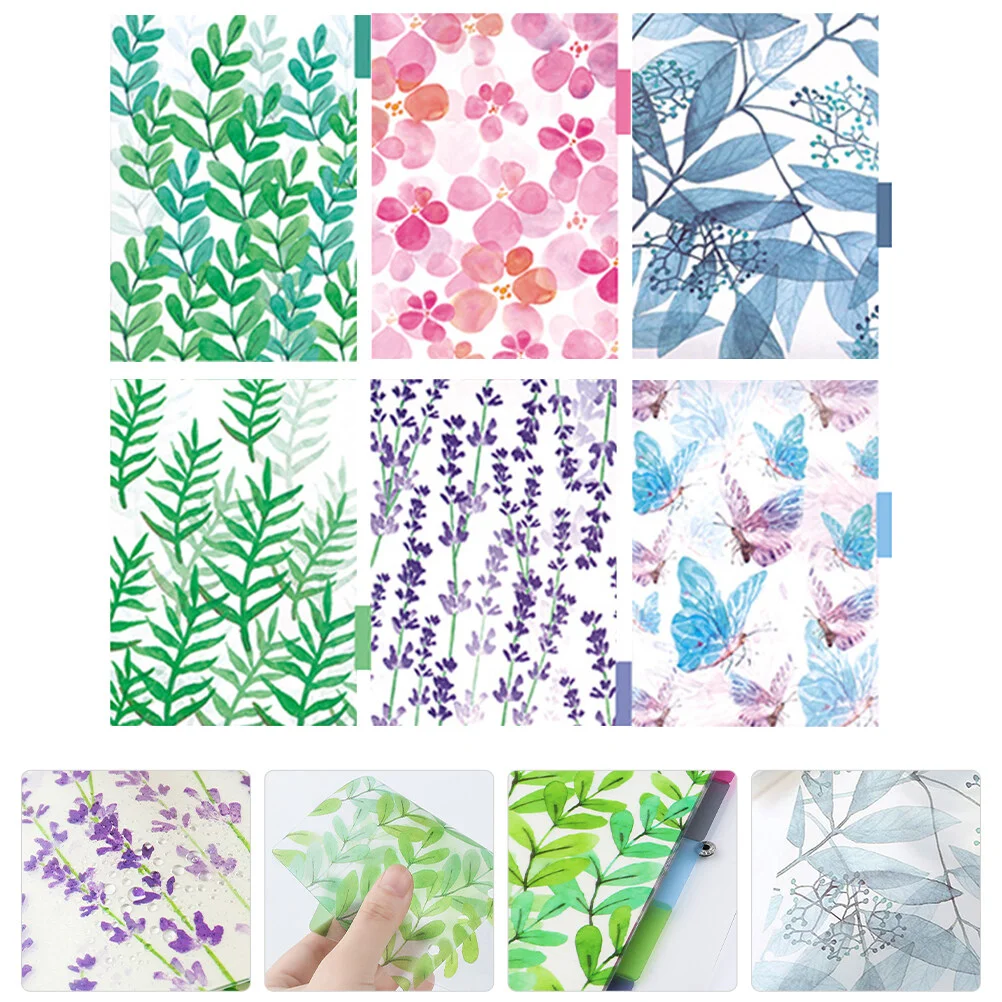 

Office Supplies Binder Paper Protector Tabs Accessories Page Divider Notebook Separator