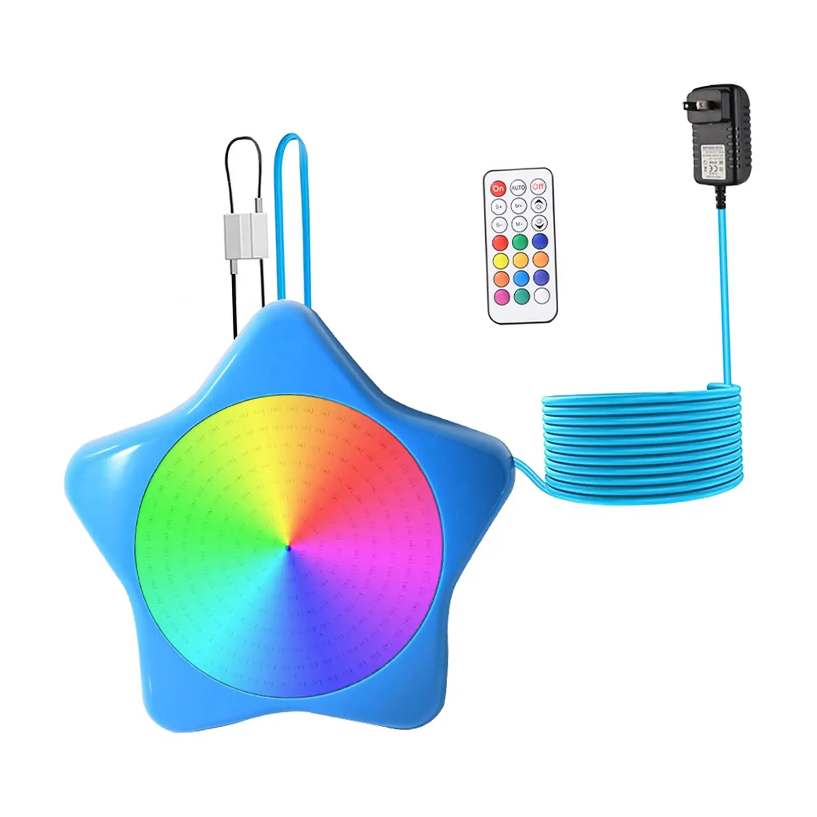 

Подводная Водонепроницаемая разноцветная RGB-лампа для бассейна, для Хэллоуина
