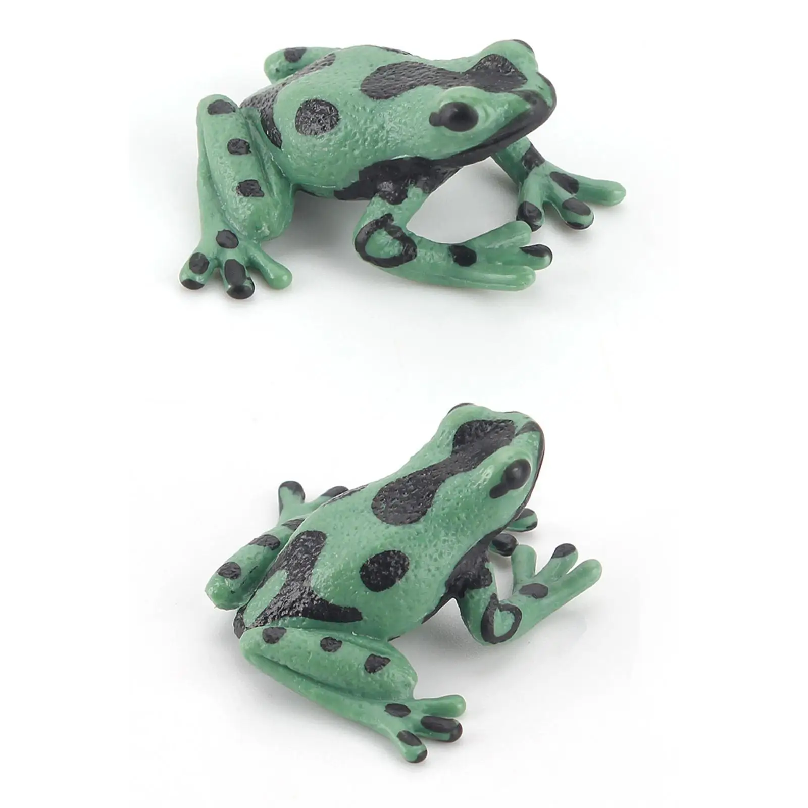 

7 Pieces Frog Figurines Animal Model for Desktop Decoration Party Favors