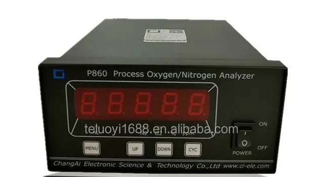 

P860-4n N2/O2 анализатор кислорода и азотного газа анализатор чистоты/тестер