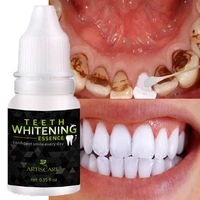 teeth whitening serum clean oral hygiene remove plaque yellow teeth coffee stains fresh breath care dental bleaching tool 10ml