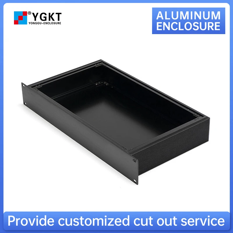 OEM Custom Industrial Equipment Sheet Metal Box Fabrication Aluminum Computer Atx Servers Case 1U 19Inch Rackmount Chassis