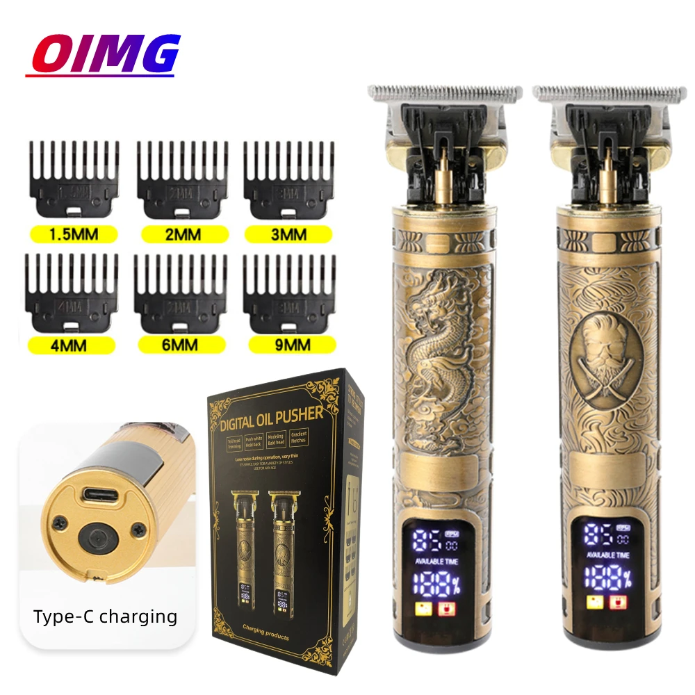 Resusxi Short Professional Hair Trimmer For Men Men's Barber Machine Pocketknife Zero Shaving Machine Sex
