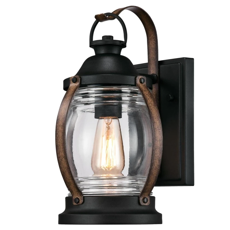 

Barnwood Black Switch LED Lantern Fixture