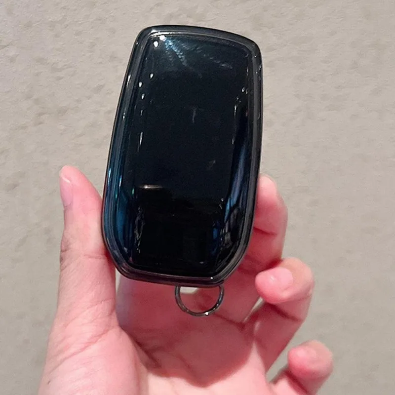 Прозрачный чехол для дистанционного ключа из ТПУ чехол-держатель Toyota Fortuner Rav4