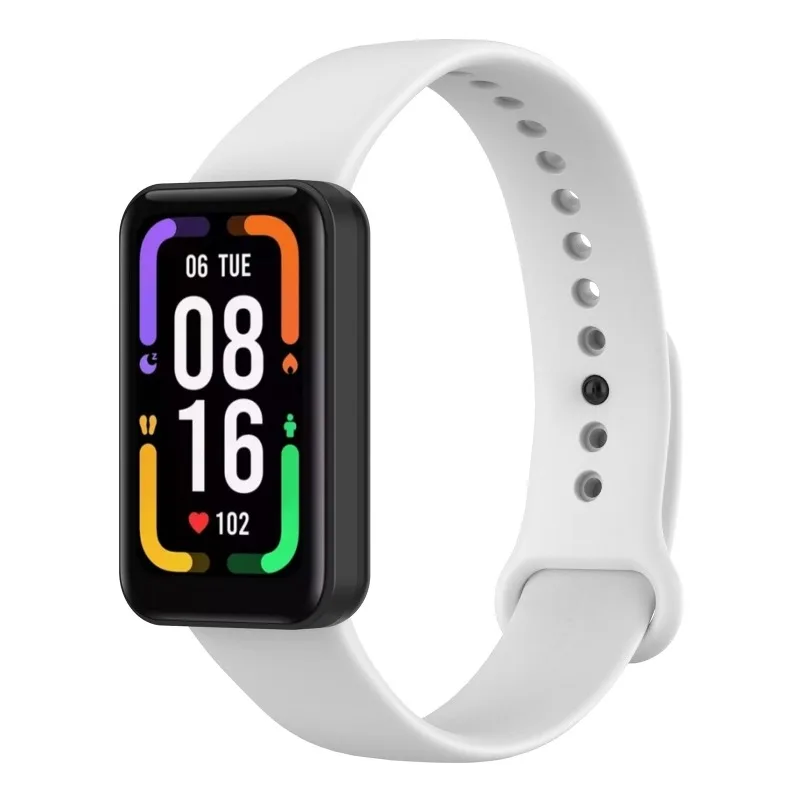 Цветной силиконовый ремешок подходит для Redmi Smart Band Pro Водонепроницаемый браслет