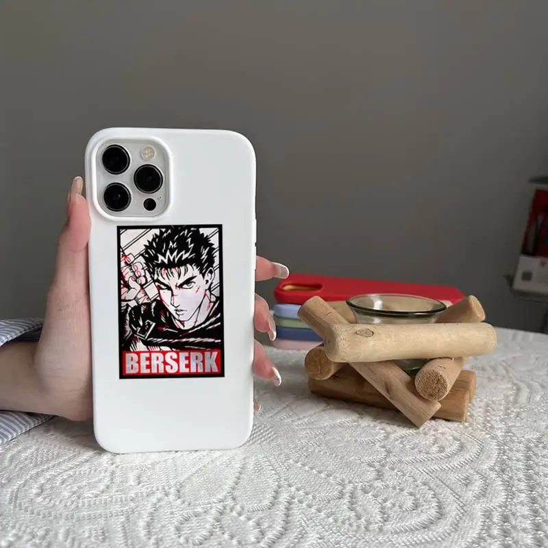 Популярный чехол для телефона с аниме-играми Berserk Gut чехлы конфетных цветов iPhone 6 7