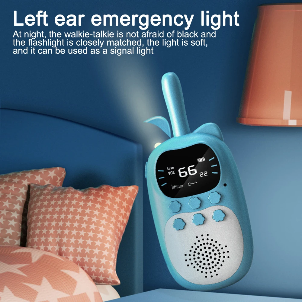 2 шт. портативная детская рация портативный 3 км двусторонний радиоприемник