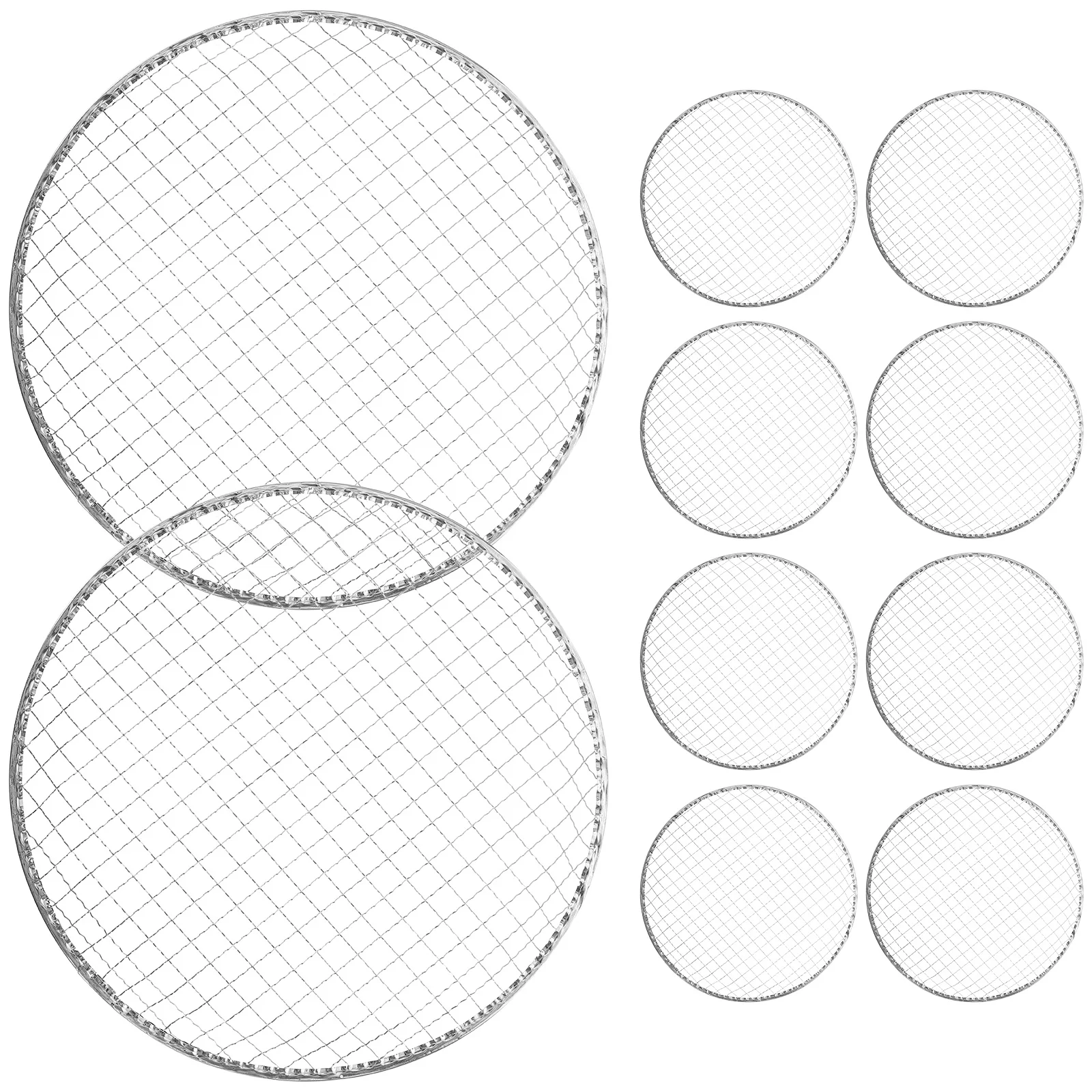 

Grill Barbecue Mesh Bbq Outdoor Rack Mats Net Wire Mat Stainless Pads Racks Steel Galvanized Grid Picnic Cooling Cake Baking