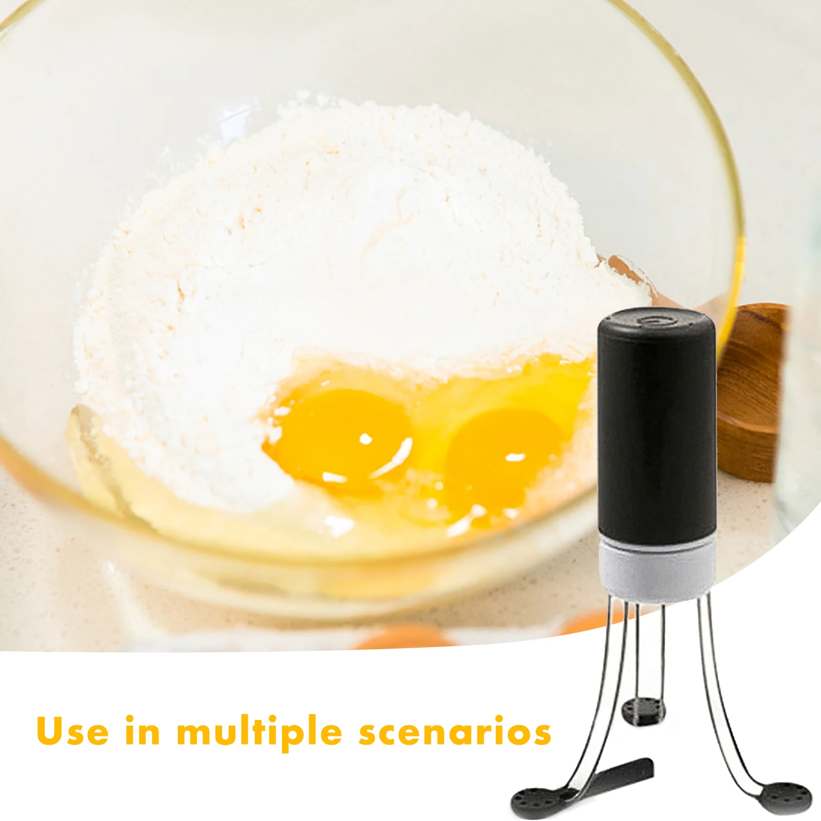 

Automatic Mixer Stirring Adjustable Crazy Whisk Blender Triangle Mixing Egg Cream Beater Hands Free Kitchen Food Cooking