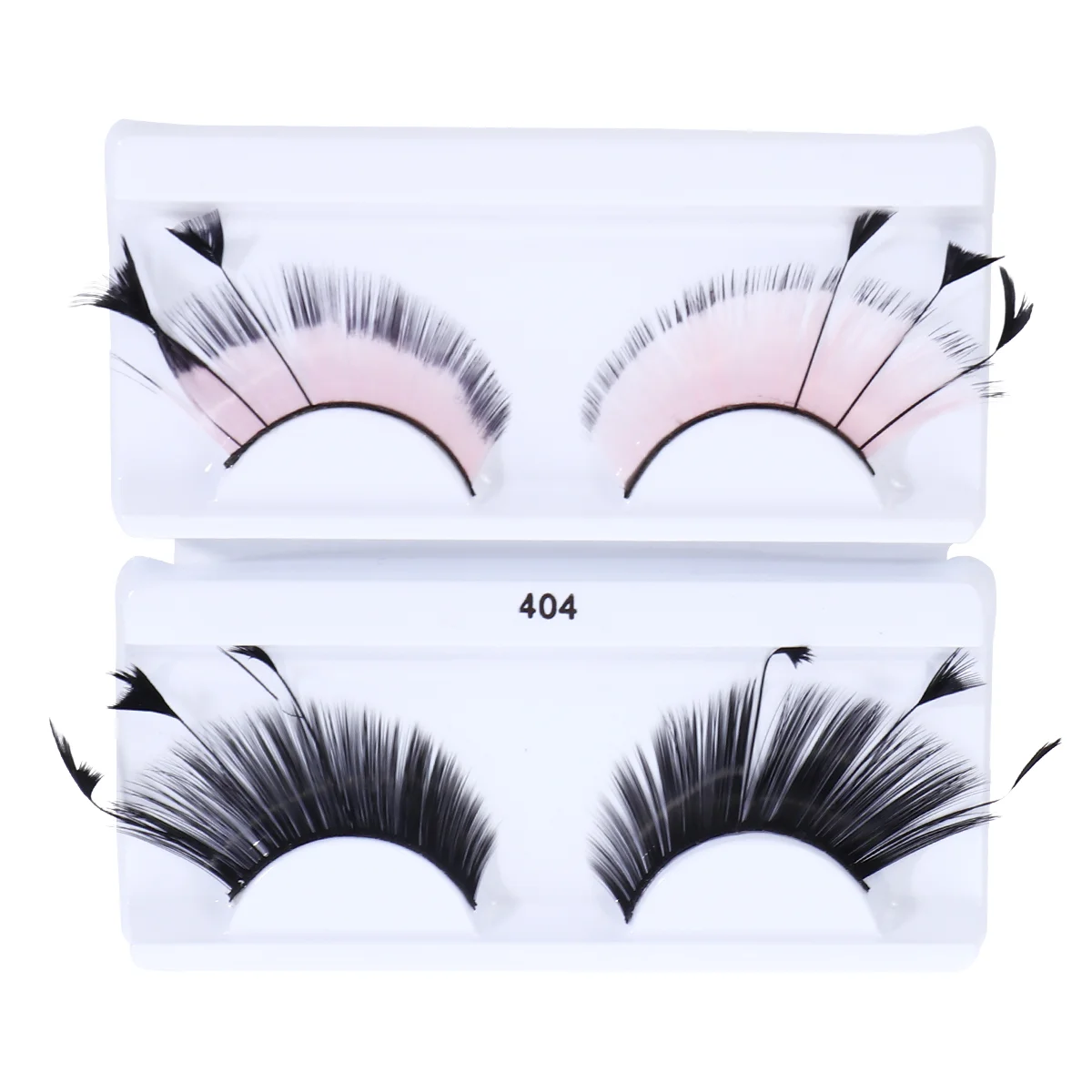 

2 Pairs Eyelashes Synthetic Eyelashes False Eyelash Extension Party Eyelashes Makeup Eye Lashes