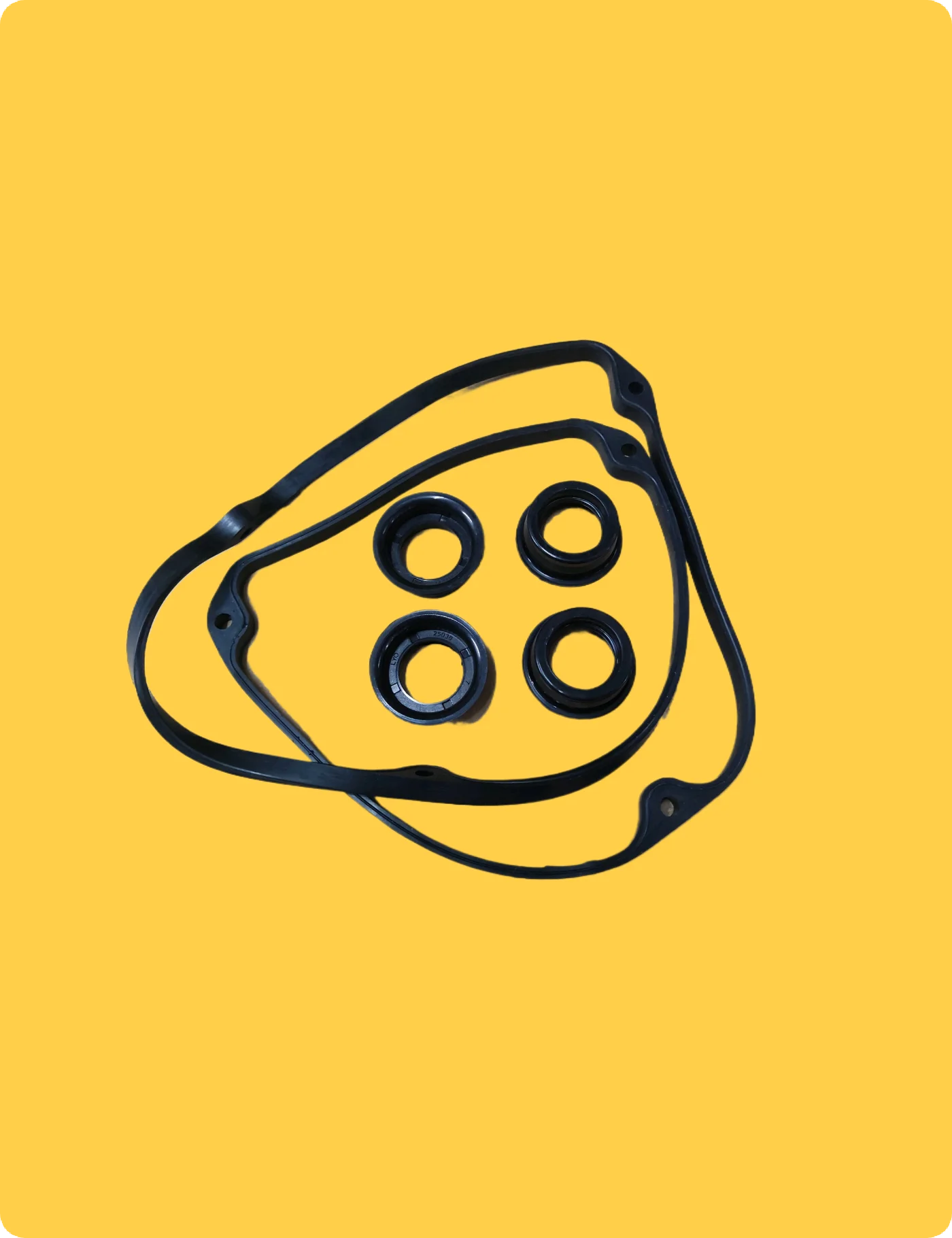 Накладка на крышку газовой двери карты Deli и сальник свечи зажигания подходит для