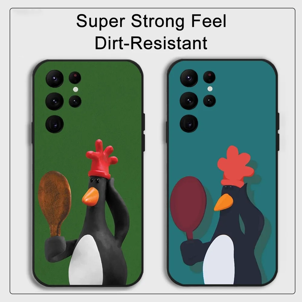 W-WallaceS милый чехол для телефона G-Gromit Samsung S series s20 s21 s22 s23 s24 FE Plus Ultra TPU мягкий