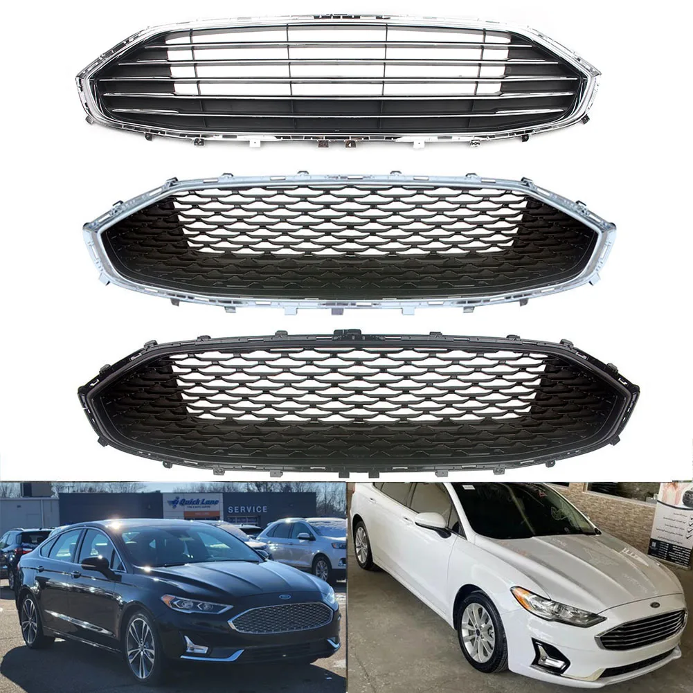 Передняя Решетка переднего бампера для автомобиля Ford Fusion Mondeo 2019 2020 2021