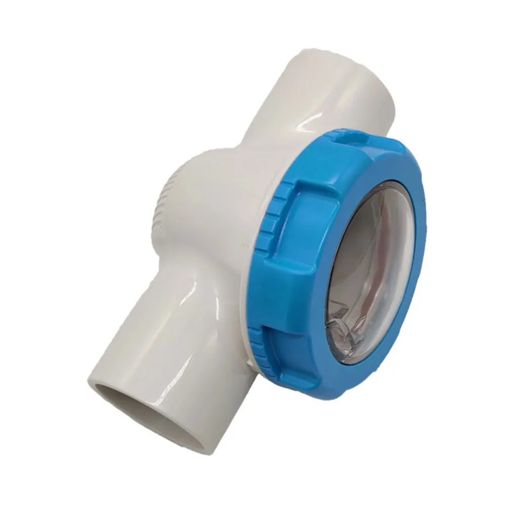 

Non-Return Clear Chamber Practical Check Flapper Valve Leakproof Good Sealing Plastic Check Valve Kit Saving Time