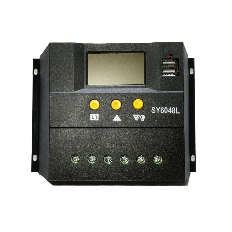 MPPT Солнечный контроллер 12 В 24 в 36 48 литиевая свинцово-кислотная батарея