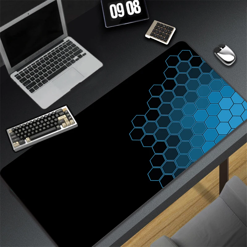 

Geometric Gaming Accessories Mousepad Computer Laptop Gamer Extended Mouse Mats Large Anime Mouse Pad Rubber Keyboards Table Mat