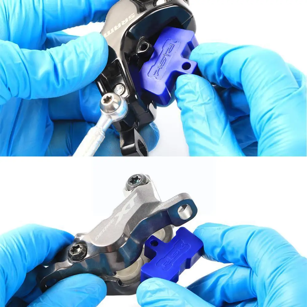 

Bicycle Oil Change Block Plastic Hydraulic Disc Brake Bicycle Exhaust Block Oil Exhaust Interval Tool Filling System Brake V9k4