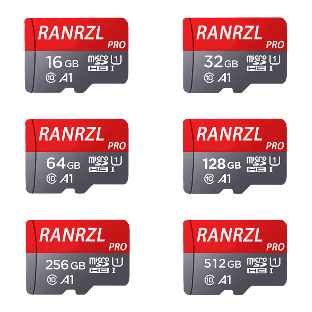 

Micro TF SD карта памяти, класс 10, 512 ГБ, 256 ГБ, 128 ГБ, 64 ГБ, 32 ГБ, 16 ГБ