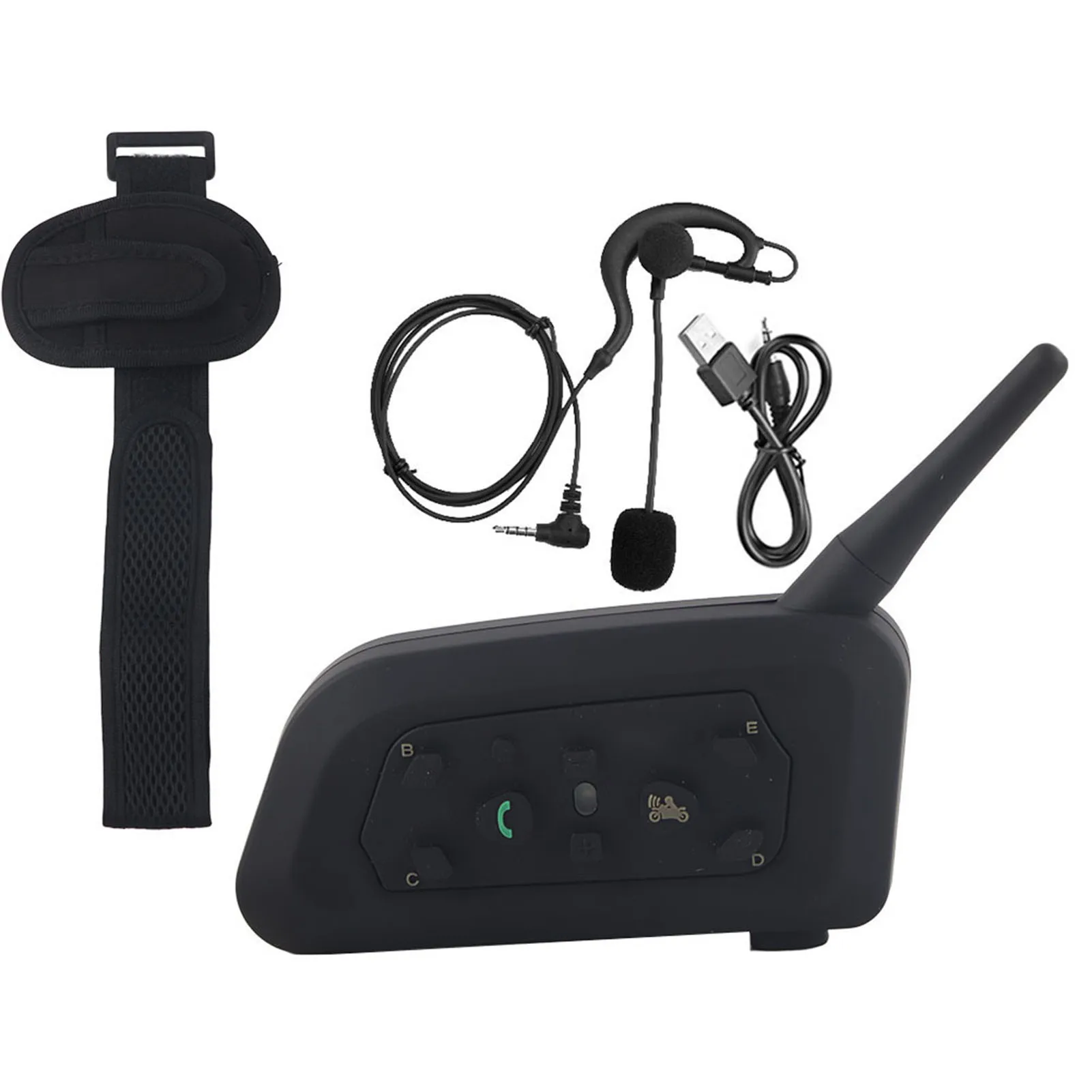 

V6C Intercom Headphone Bluetooth Interphone Headset 6 Users