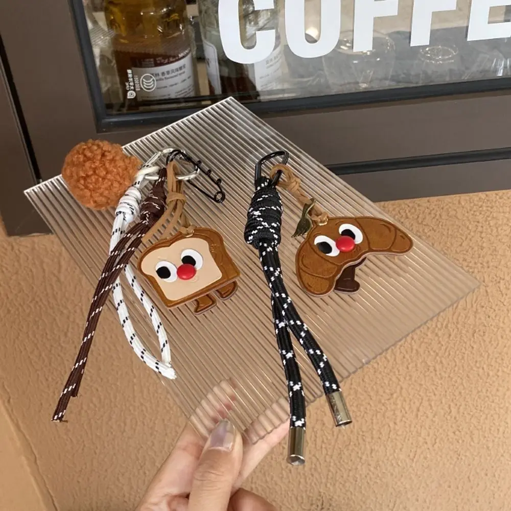 Подвески для сумки брелок из плетеной веревки искусственная кожа плетеная