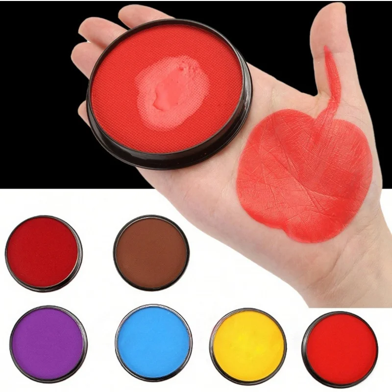 Water Soluble Body Paint Pigment Waterproof Quick-Drying Facial Body Skin Makeup Halloween Cos Water-Based Face Paint