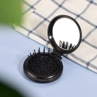 hot%ef%bc%81hairdressing comb portable mini plastic retro clamshell fold air cushion comb for party