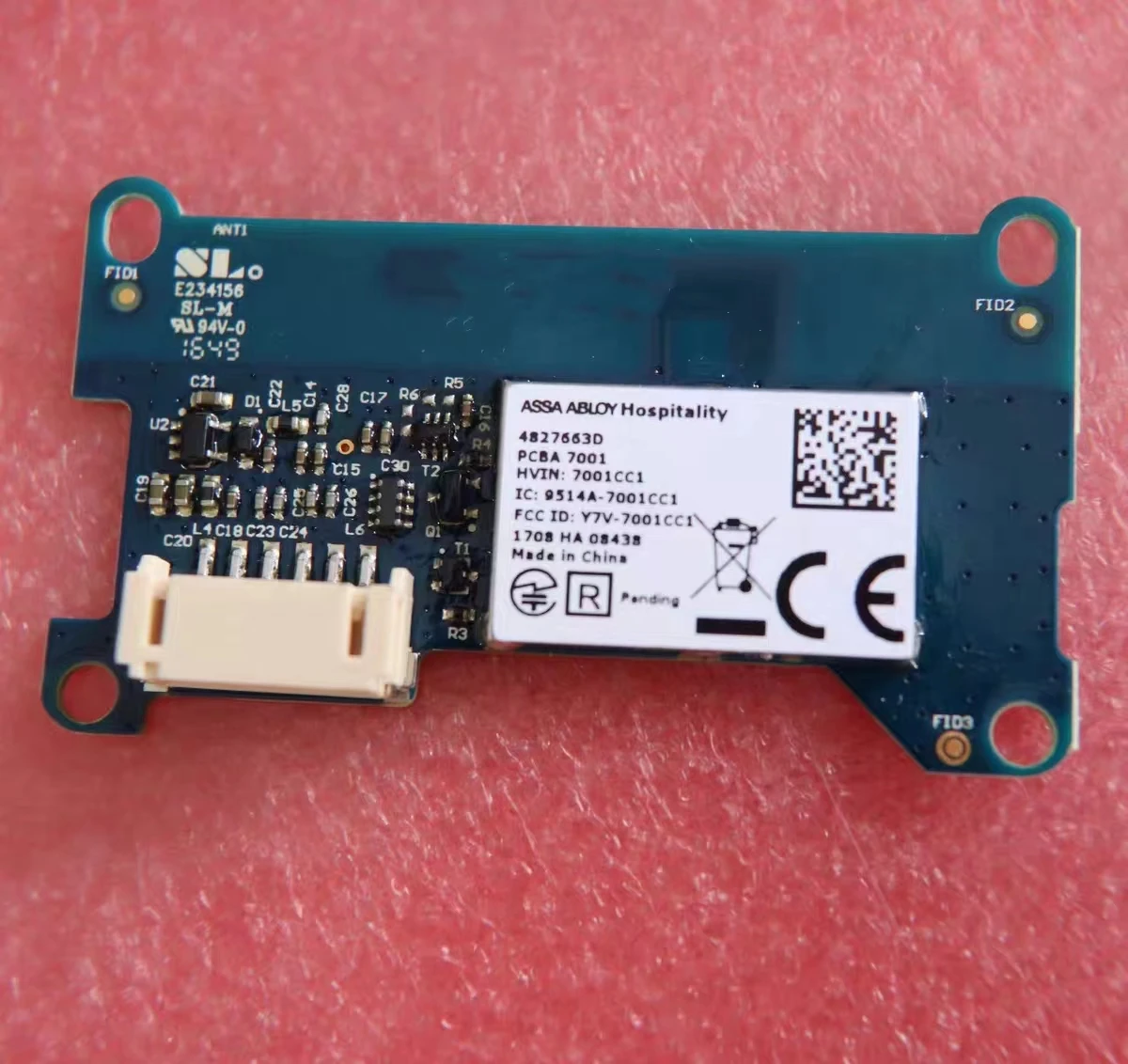 

ASSA ABLOY гостеприимство 4827663D PCBA7001 новый оригинальный