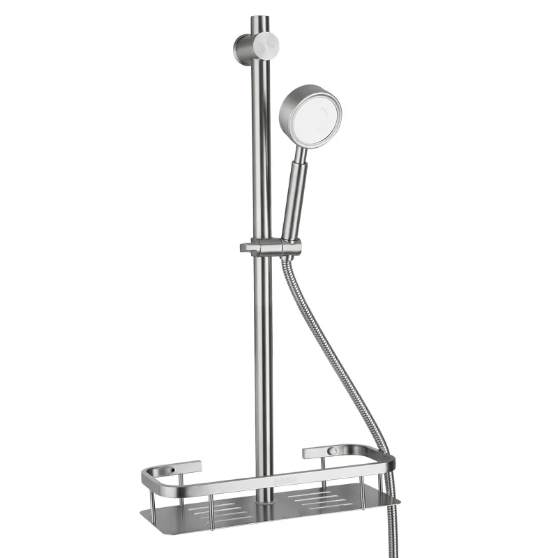 Направляющая для душа регулируемая душевая направляющая душевой лейки с полкой