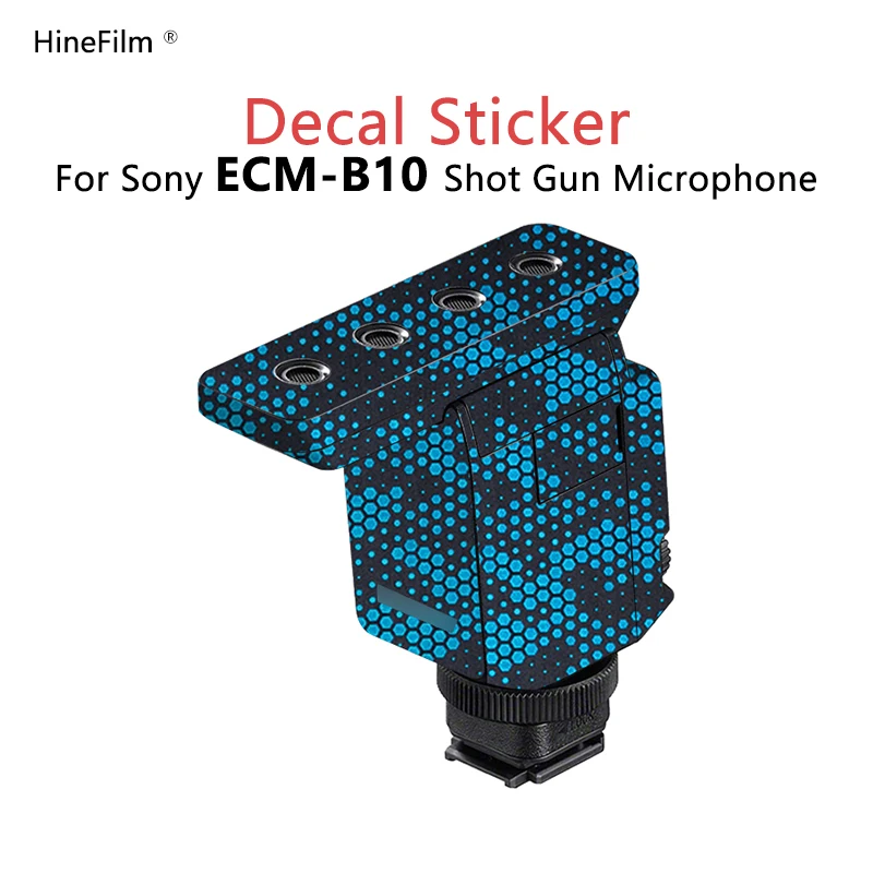 

ECM B10 MIC Sticker Decal Skin For Sony ECM-B10 Shotgun Microphone Protector Coat Wrap Cover ANTI-SCRATCH COVER PROTECTOR CASE