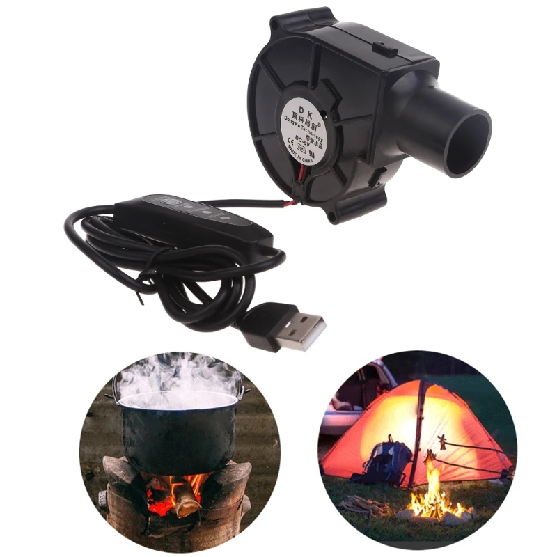 

Улучшенный вентилятор для барбекю, масляный моторный вентилятор с регулируемой скоростью, 3 скорости, уличный спутник для приготовления пищи