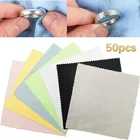 Салфетка для полировки серебряного цвета, 10-50 шт.