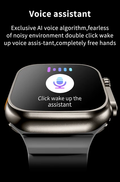 JOCEEY Smartwatch KD99Ultra 1.99Inch Watch 8 Ultra Men's Watches Bluetooth Talking Waterproof Watch8 Men Women Wireless Charging 2