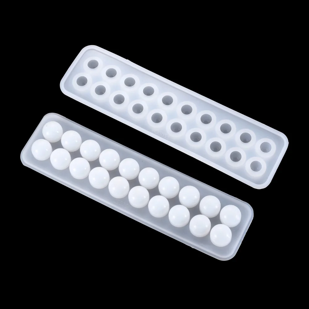 

1Pcs 3D Ball Shape Silicone Molds Beads Epoxy Resin Pendant DIY Craft Molds for Jewelry Making Tools Supplies Accessories