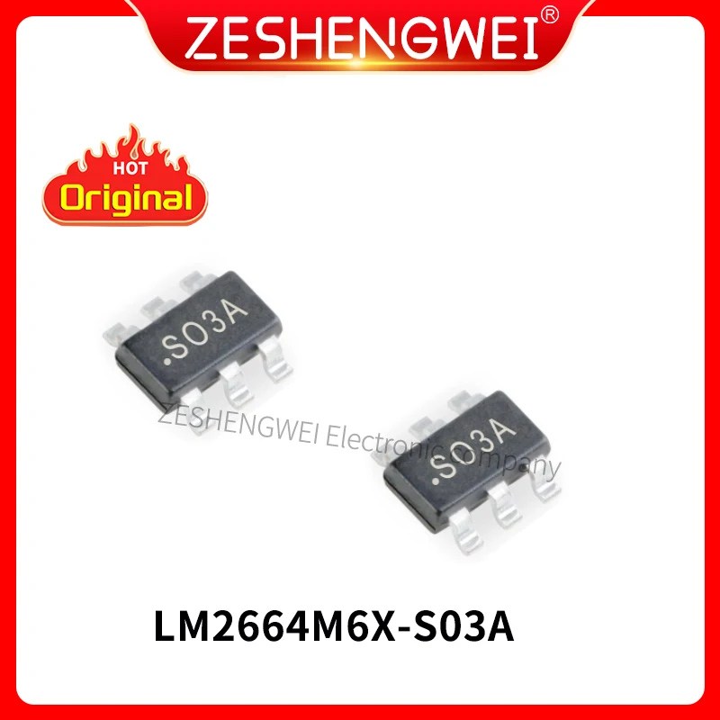 

1PCS New original LM2664 LM2664M6X S03A SOT23-6 (Electronic Component)