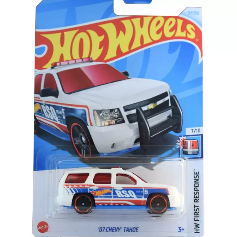 Коллекция 2024 года литые модели автомобилей Hot Wheels 1/64 белый ✇ CHEVY TAHOE HW игрушки из