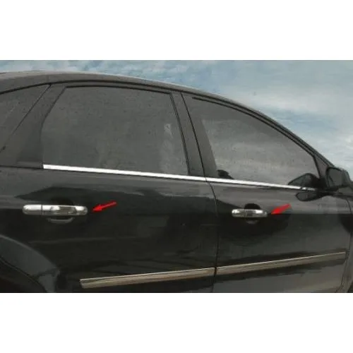 Хромированная дверная ручка из нержавеющей стали 2005-2011 Inter 4 для Ford Focus 2