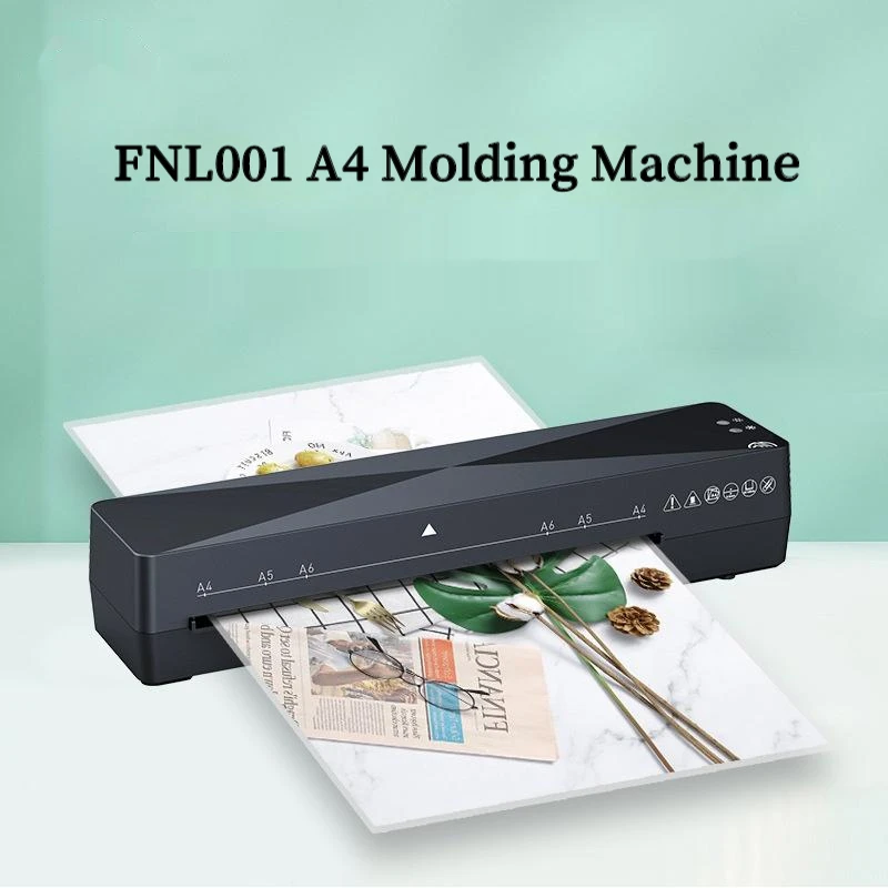 

FNL001 Laminator A4 Home Photo File Menu Gluing Machine Hot And Cold Laminating Machine 110V 220V Small Overmolding Machine