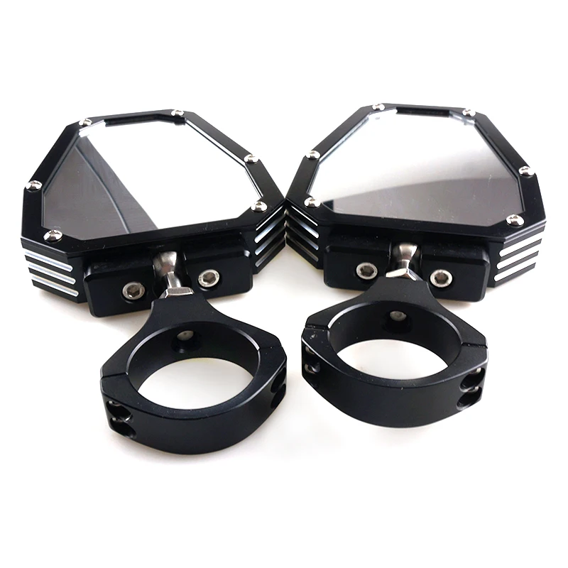 

Универсальное алюминиевое зеркало заднего вида для мотоциклов и квадроциклов с ЧПУ