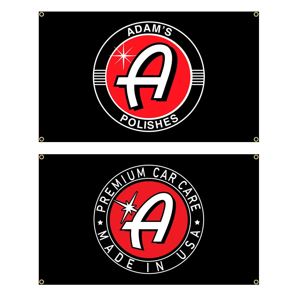 

90x150cm ADAMS PREMIUM CAR CARE Flag Polyester Printed Decoration Banner Tapestry