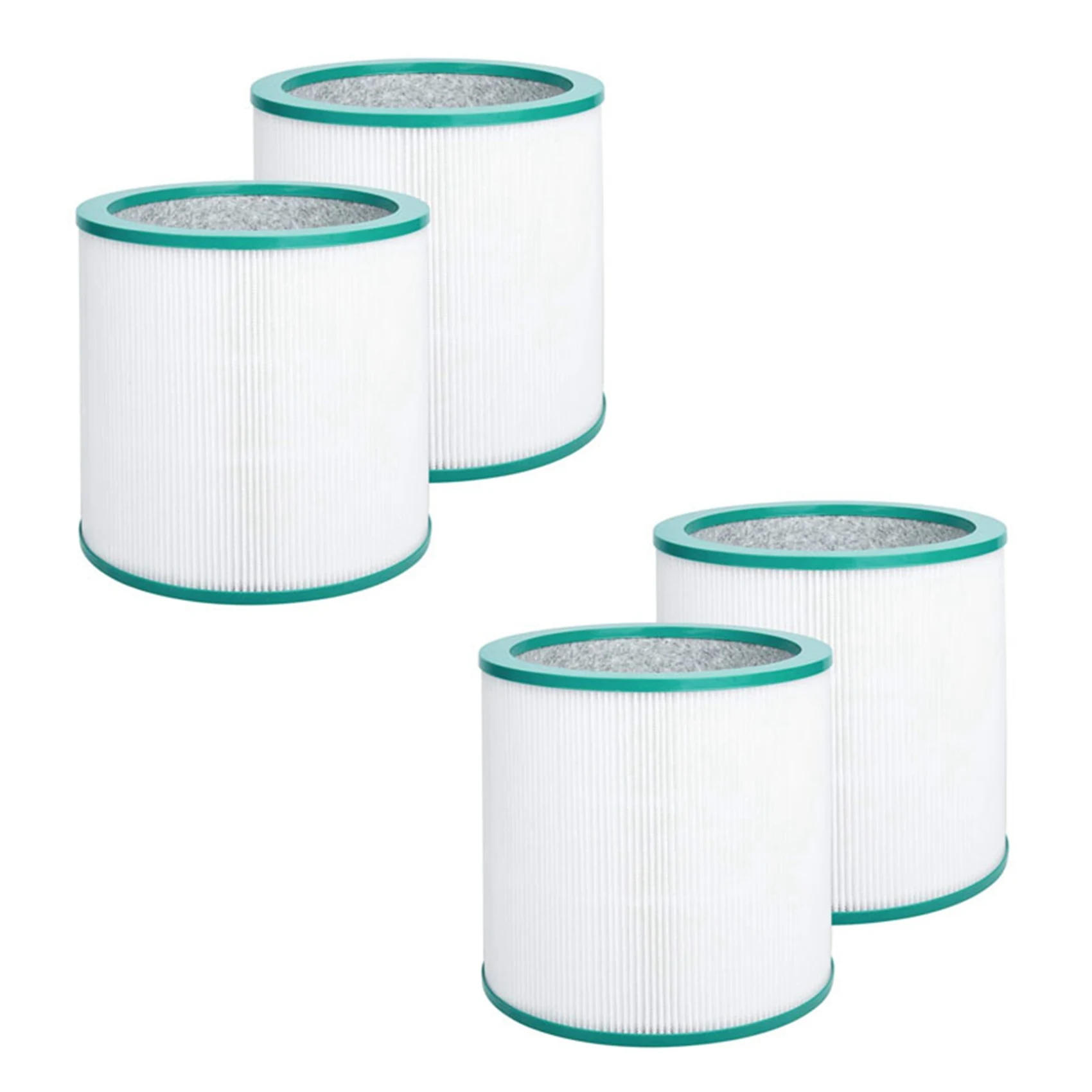 

4 Packs HEPA Replacement Filter For Dyson TP00 TP02 TP03 AM11 Tower Purifier Pure Cool Link, Replace Part 968126-03