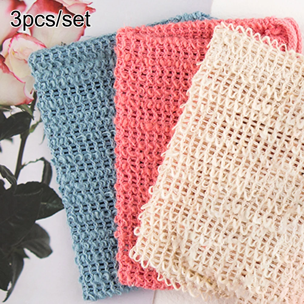 

10x14cm Soap Bags Cotton Sack Soap Bag Soap Bag 3PCS Quick-drying Handmade Soap Storage Bag For Bathing Bathing