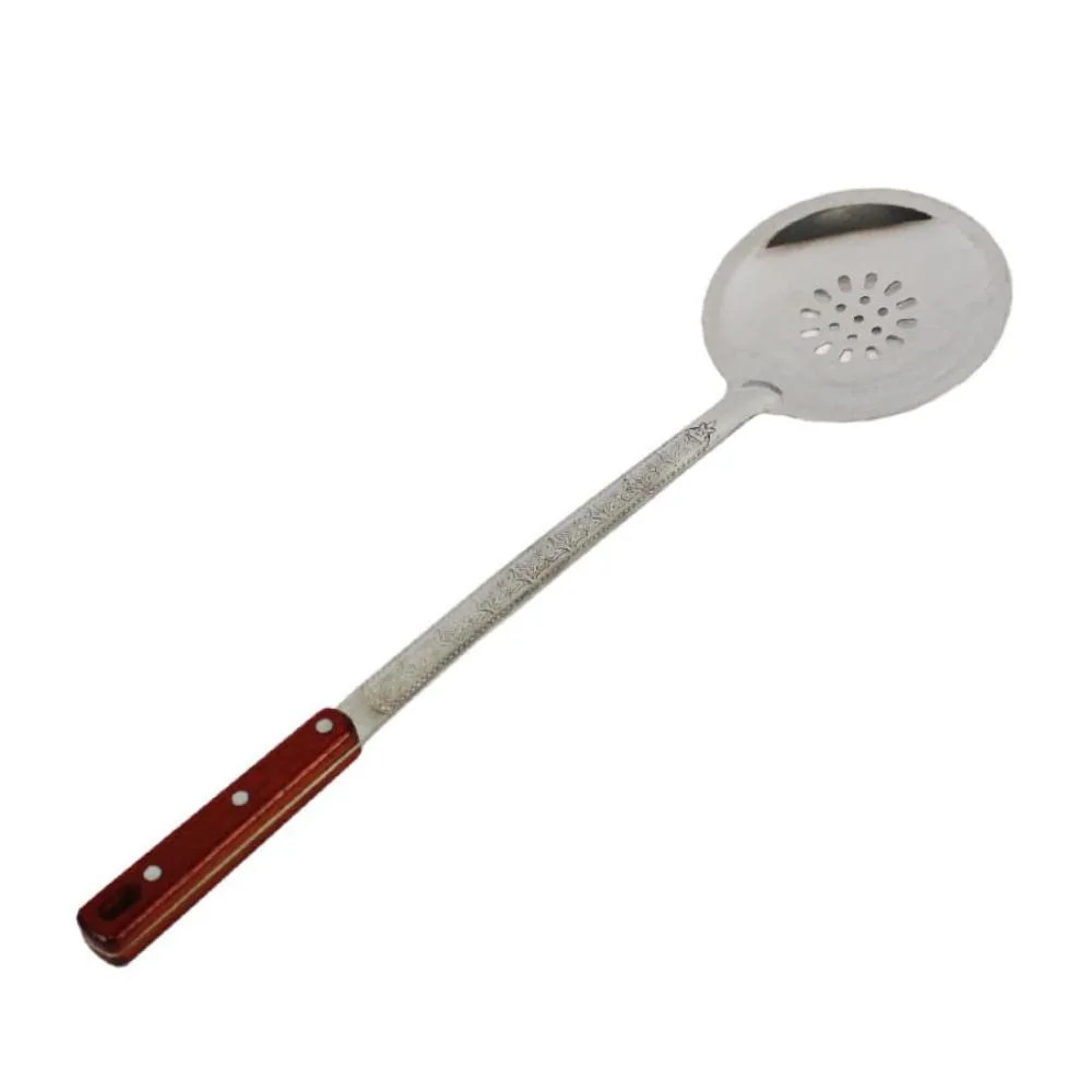 Шумовка Для Казана С Деревянной Ручкой Купить