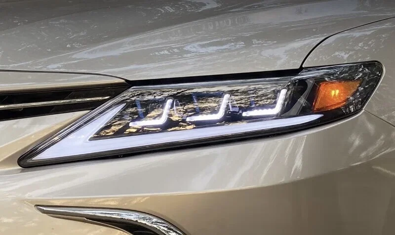 Yuanshuo автозапчасти автомобильные светодиодные фары для Toyto Camry объектив