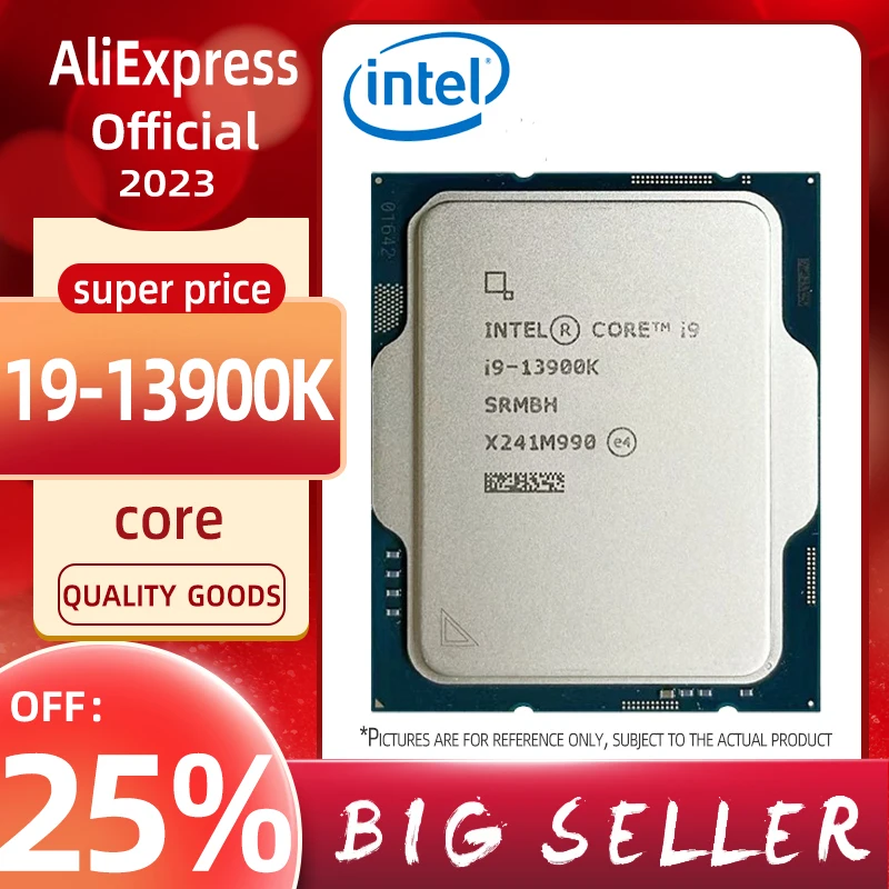 

Intel Core i9-13900K i9 13900K 3.0 GHz 24-Core 32-Thread CPU Processor 10NM L3=36M 125W LGA 1700 Tray New but without Cooler