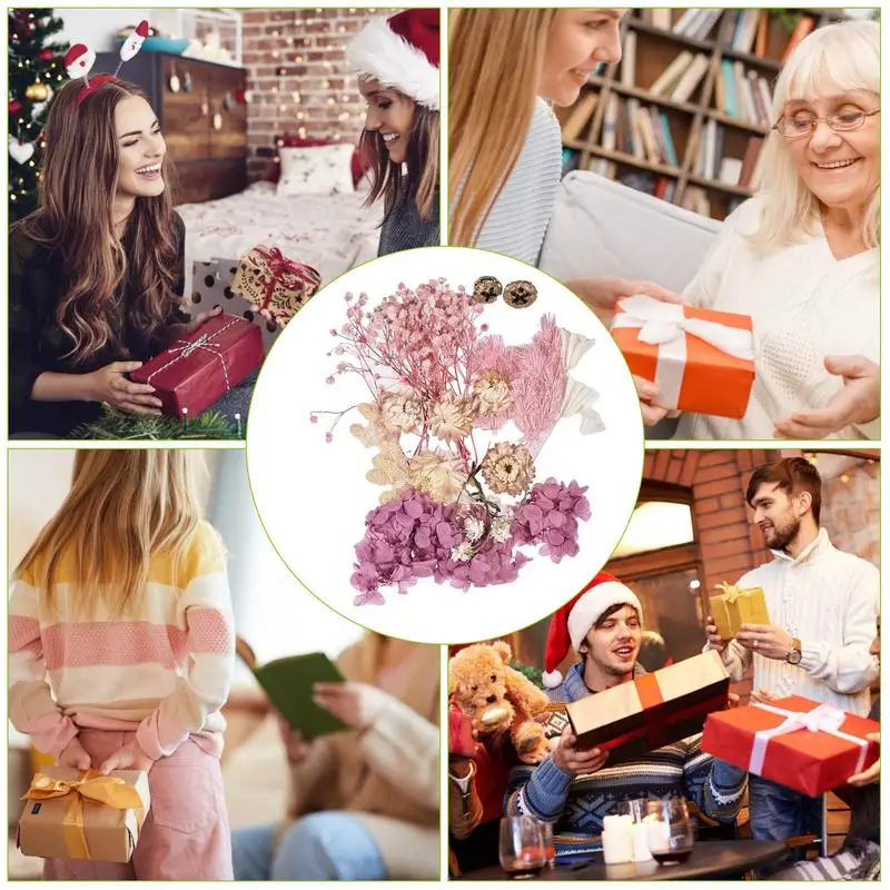 Сушеные цветы «сделай сам», 10 цветов, ароматические свечи, многоцелевые декоративные прессованные сухие цветы для эпоксидной смолы, подвески, ожерелья