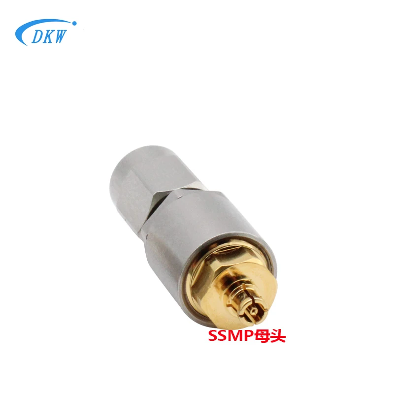 Адаптер миллиметровой волны SSMA/SSMP-JKG SSMA Сплав SSMP Гнездо SSMA/GPPO-JKG 40 ГГц