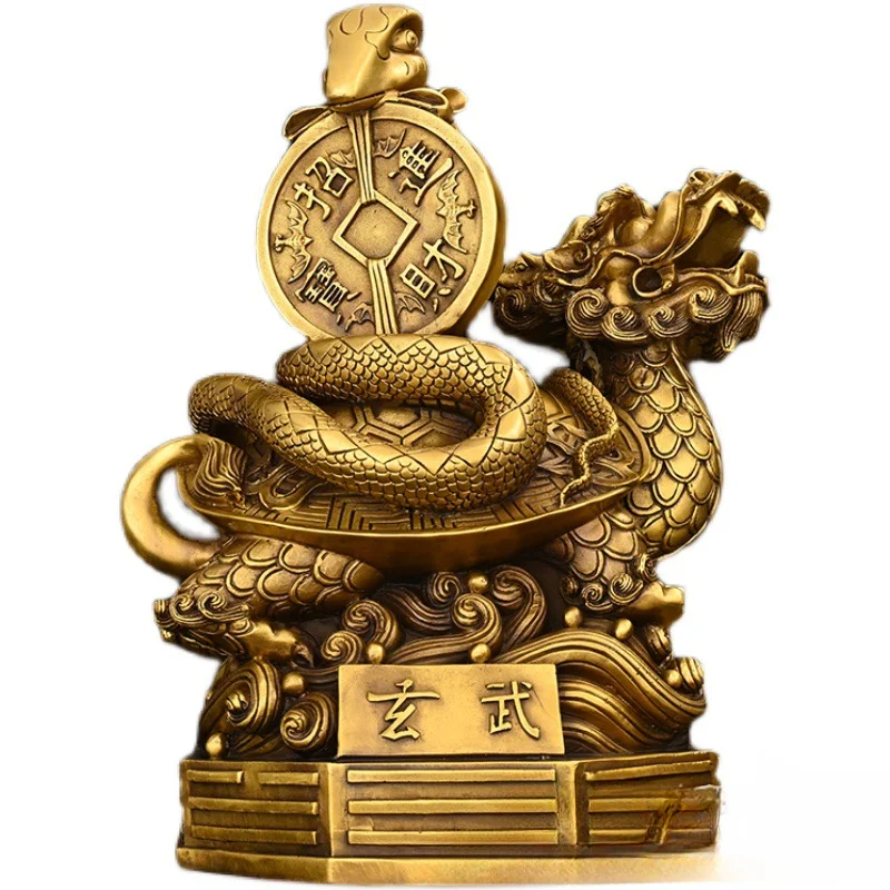 Бронзовый Сюаньу бронзовый Фотофон Божественный зверь черепаха дракона